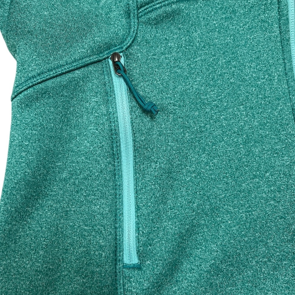 THE NORTHFACE Zip Up Jacket Green Women’s Size Medium - Picture 3 of 9
